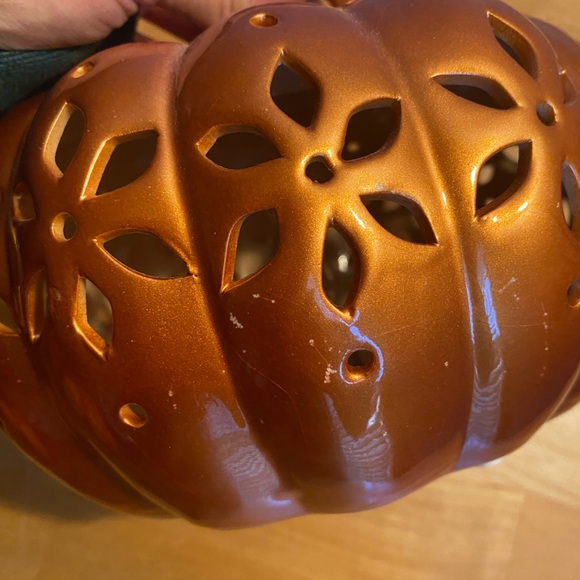 Fall Thanksgiving light up ora decorative pumpkin 6” - Picture 9 of 12